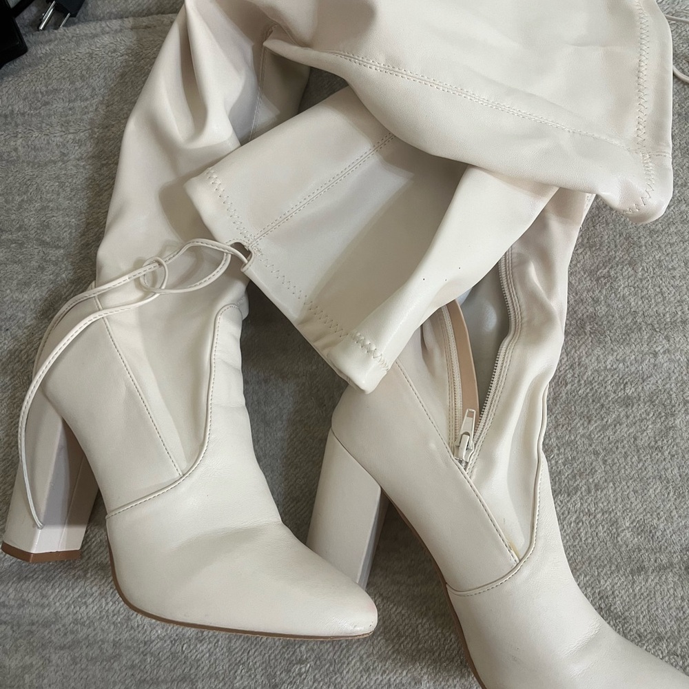 Prettylittlething heels boots